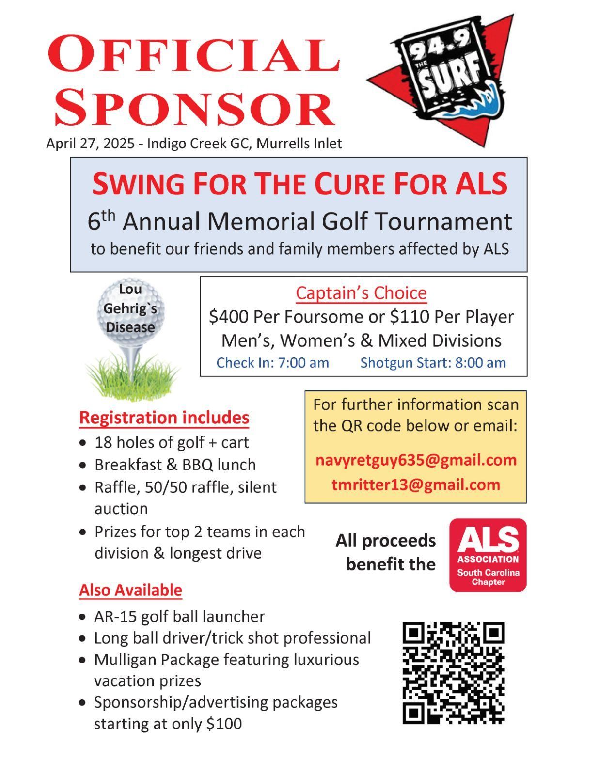 golf tourney for als
